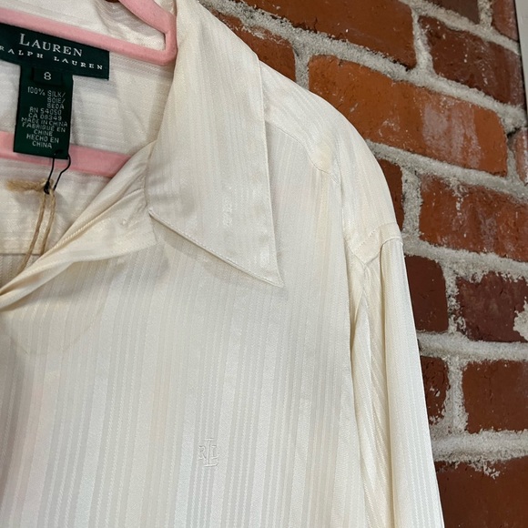 Ralph Lauren 100% Silk Top - Picture 2 of 4